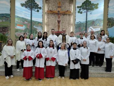 Fé e devoção marcam o 7º dia da Novena em honra a Nossa Senhora Aparecida em Laranjeiras do Sul